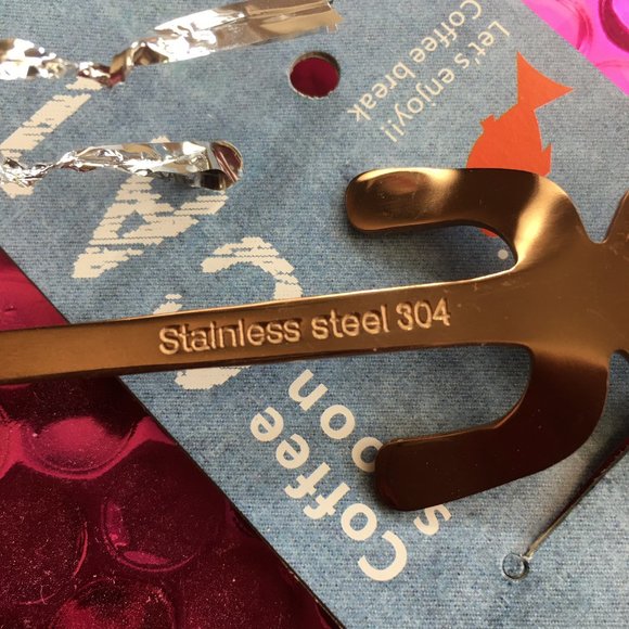 Rose Gold Stainless Steel Cat Spoons - THREE PIECES 🥄🥄🥄 -  NEW! - Picture 10 of 13